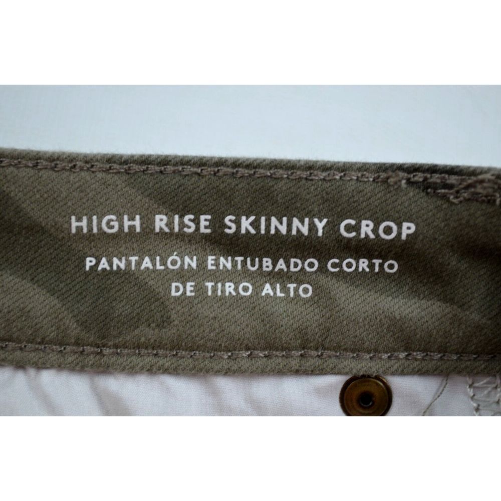 Universal Thread‎ Camo Jeans Womens High-Rise Cropped Skinny Size  8 Inseam 25" - Picture 12 of 14